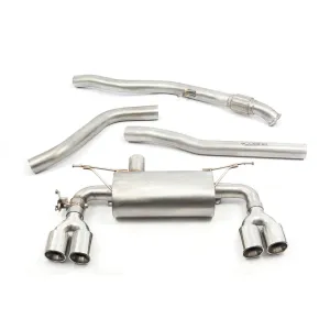 BMW M2 (F87) Coupe 3" Valved Cat Back Performance Exhaust