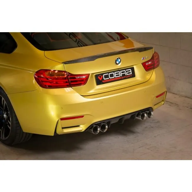 BMW M4 (F82) Coupe 3" Valved Primary Cat Back Performance Exhaust