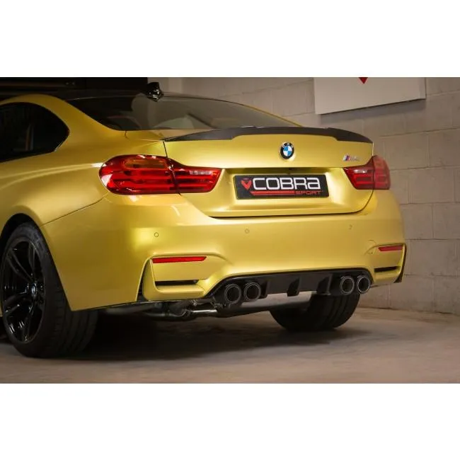 BMW M4 (F82) Coupe 3" Valved Primary Cat Back Performance Exhaust