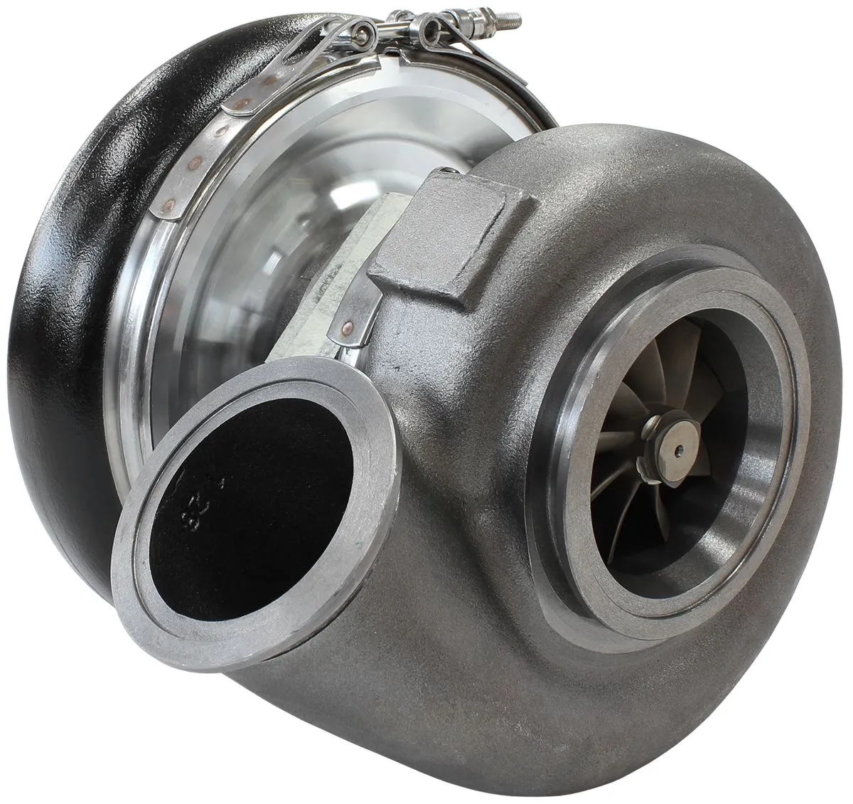 BOOSTED 7975 V-Band 1.01 Turbocharger 1450HP, Hi Temp Black Finish AF8005-4010BL