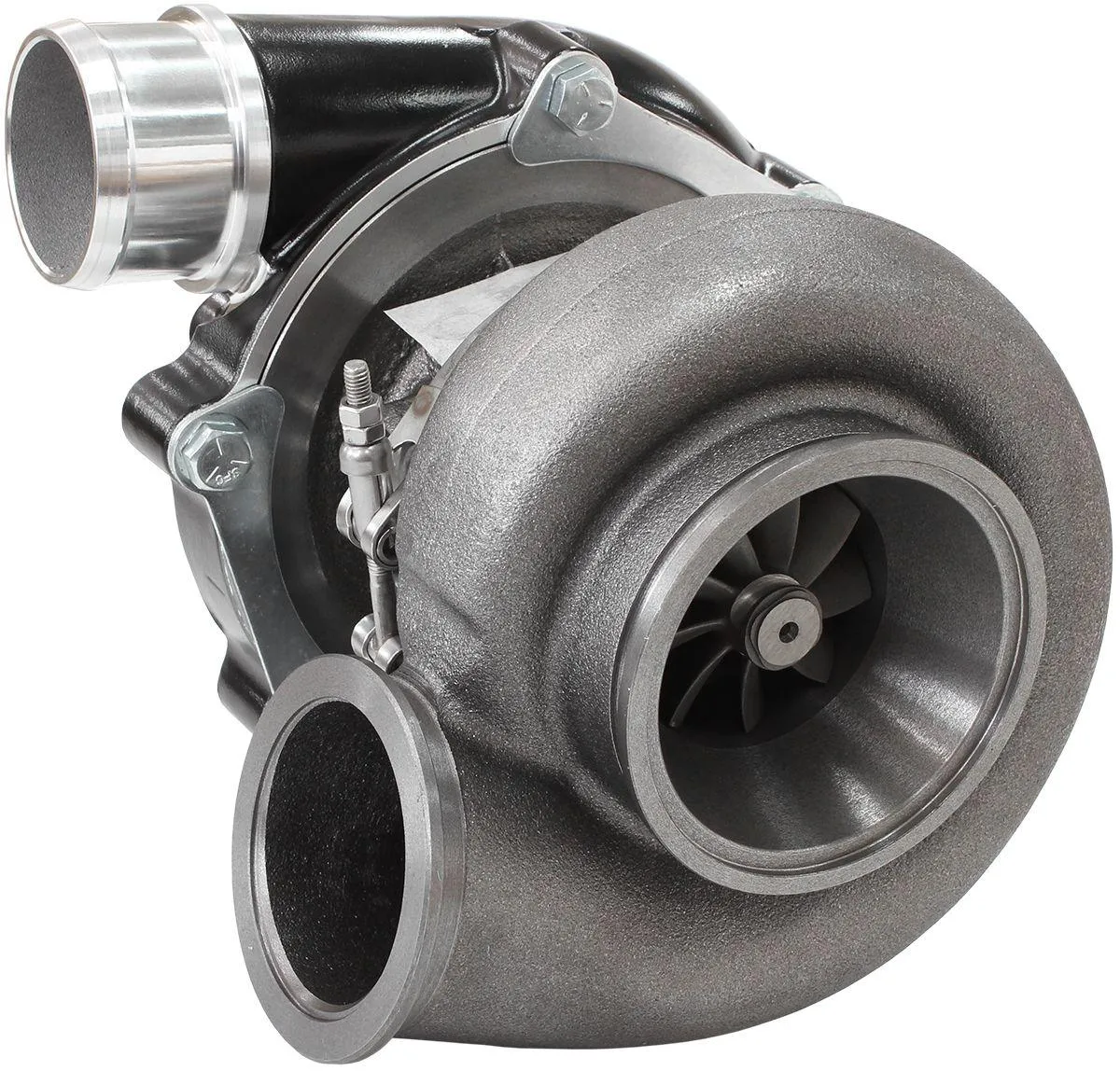 BOOSTED B5455 1.21 Turbocharger 660HP, Hi Temp Black Finish AF8005-3042BLK