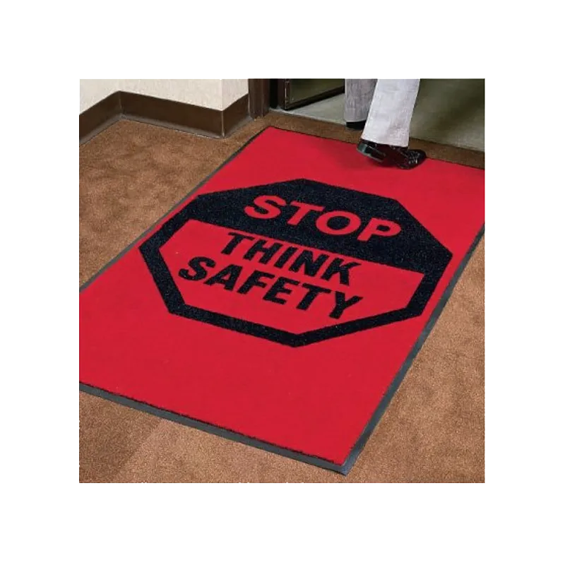 BRADY Safety Slogan Carpet Mats