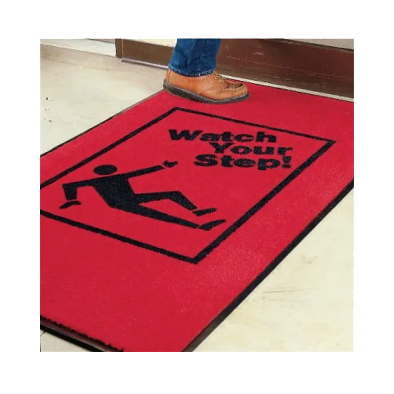 BRADY Safety Slogan Carpet Mats