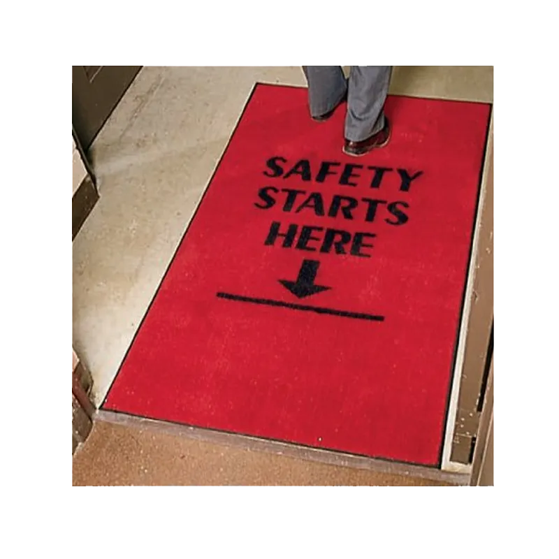 BRADY Safety Slogan Carpet Mats