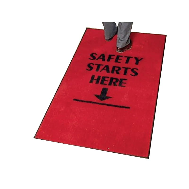 BRADY Safety Slogan Carpet Mats