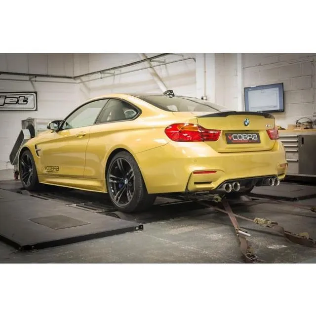 Cobra Exhausts - BMW M4 (F82) 3" Valved Turbo Back Performance Exhaust