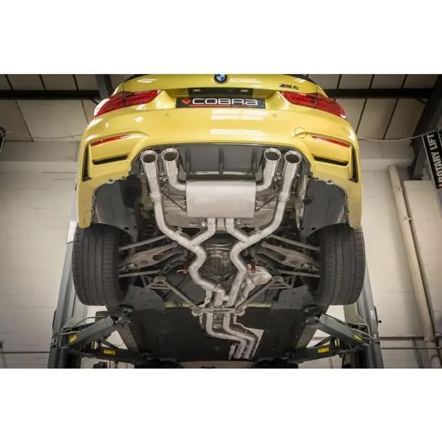 Cobra Exhausts - BMW M4 (F82) 3" Valved Turbo Back Performance Exhaust