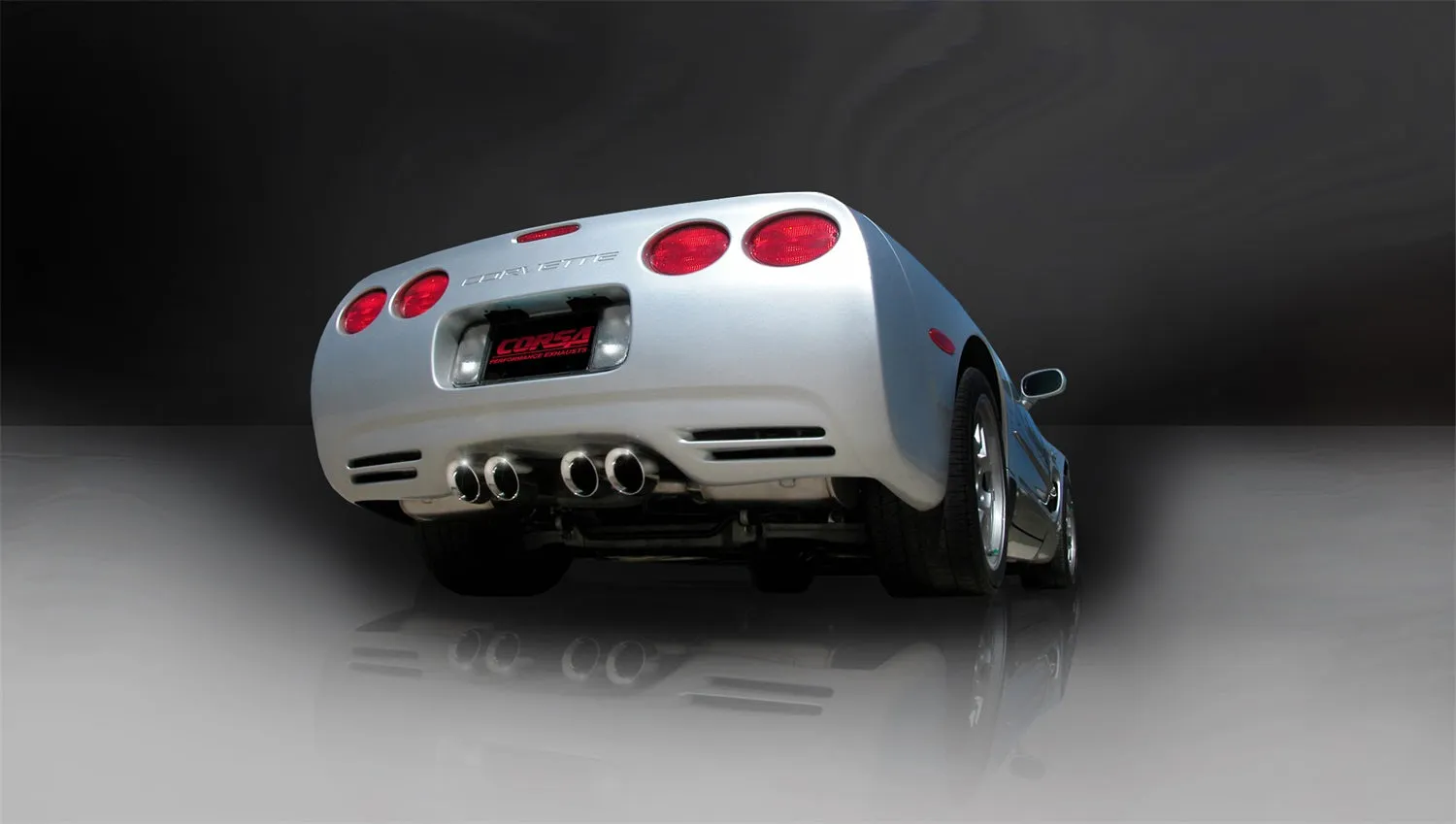 Corsa Performance 14131 2.5 Inch Stainless Steel 97-2004 Chevy Corvette C5 Plus Z06 5.7L V8 Corsa Performance