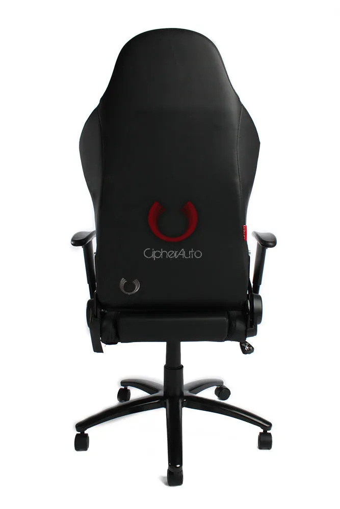 CPA5001 All Black Leatherette Cipher Auto Racing Seat
