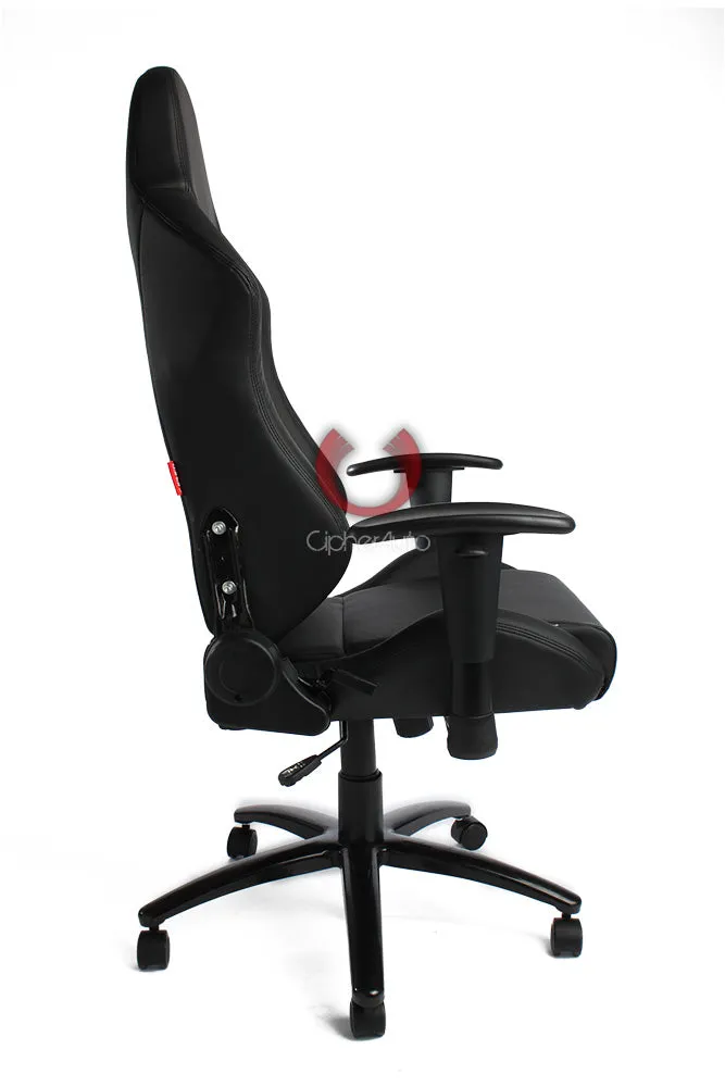 CPA5001 All Black Leatherette Cipher Auto Racing Seat