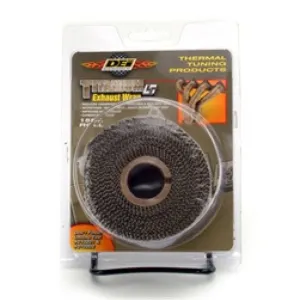 DEI Titanium Exhaust Wrap - 2 in Wide - 15 ft Roll - Woven Fiberglass - Titanium