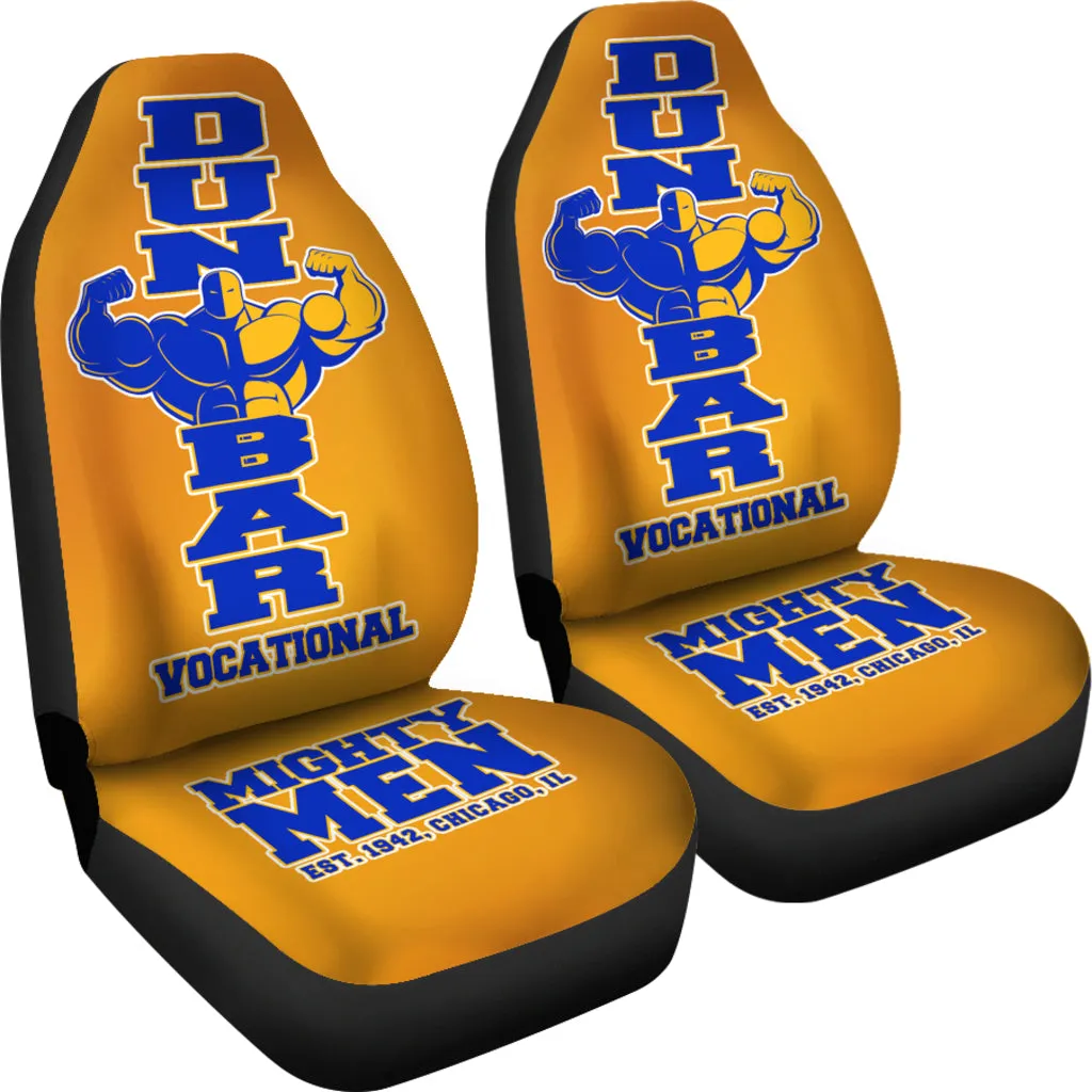 Dunbar H.S. Chicago, IL  Mighty Men Car Seat Cover CS001_Gld