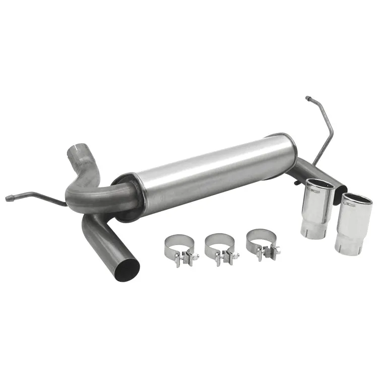 Dynomax SS Axle Back Exhaust 07-15 Wrangler 3.6/3.8L