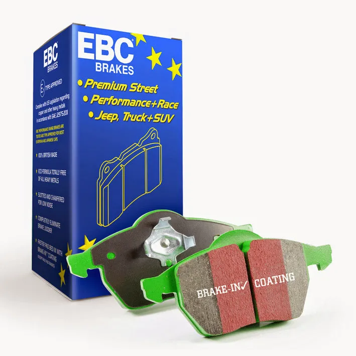 EBC Brakes DP62005 6000 Series Greenstuff Truck/SUV Brakes Disc Pads