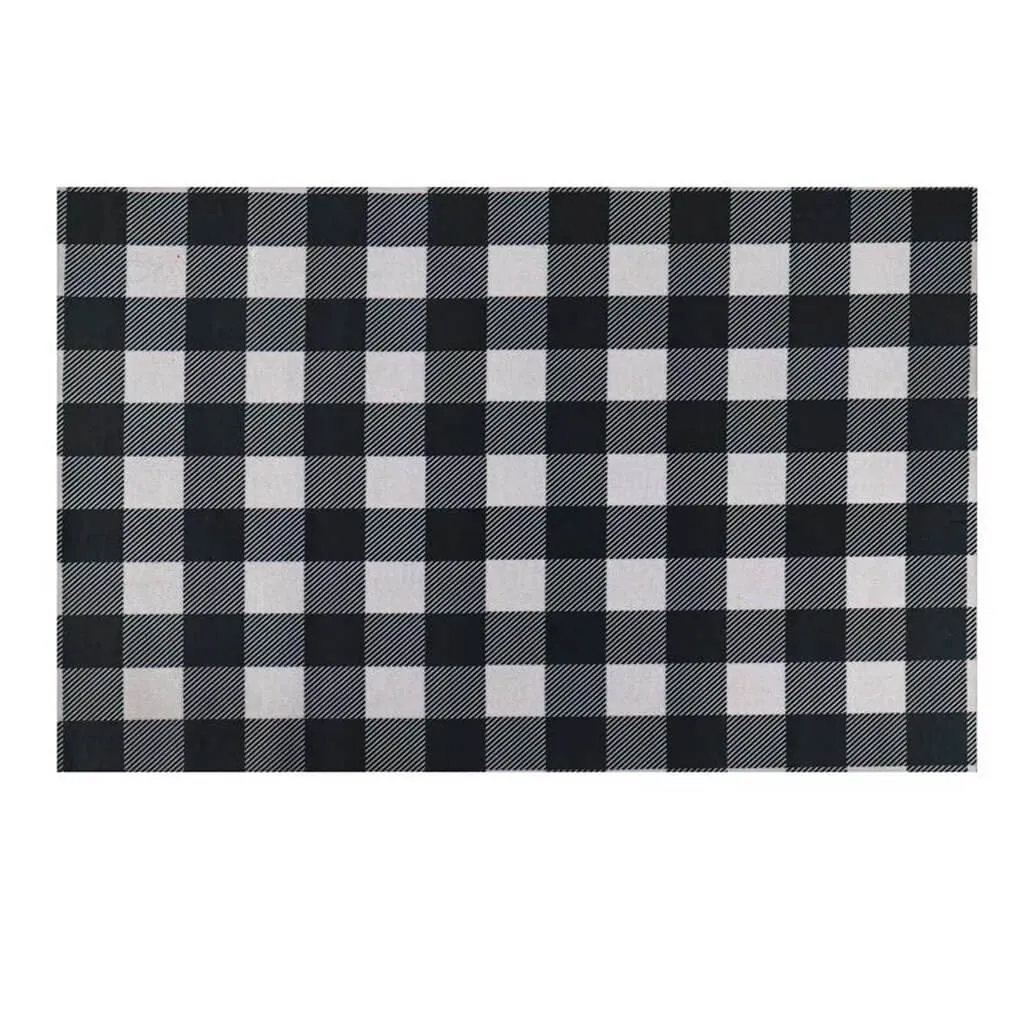 Evergreen Buffalo Check Layering Mat Black