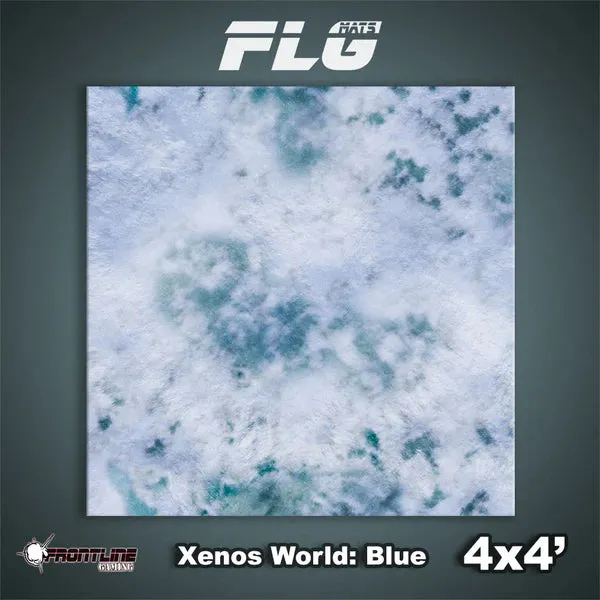 FLG Mats: Xenos World-Blue 4x4’ Southern Assault Mark Down