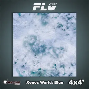 FLG Mats: Xenos World-Blue 4x4’ Southern Assault Mark Down
