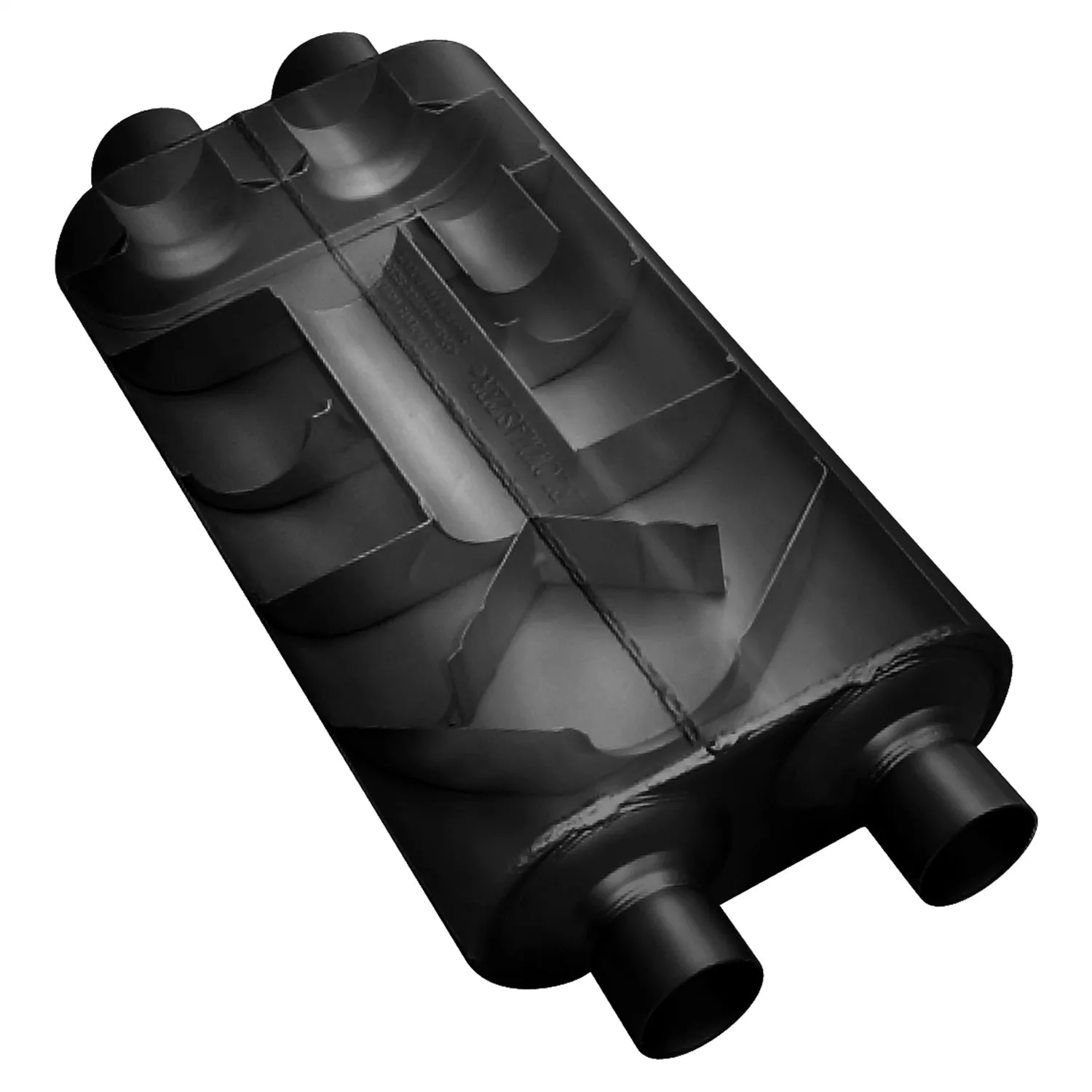 Flowmaster 50 Series Big Block Muffler - 3" Dual Inlet / 2.5" Dual Outlet