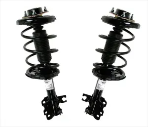 Front Coil Spring Struts W/ Upper Mounts For 02-03 Nissan Maxima Non Electronic