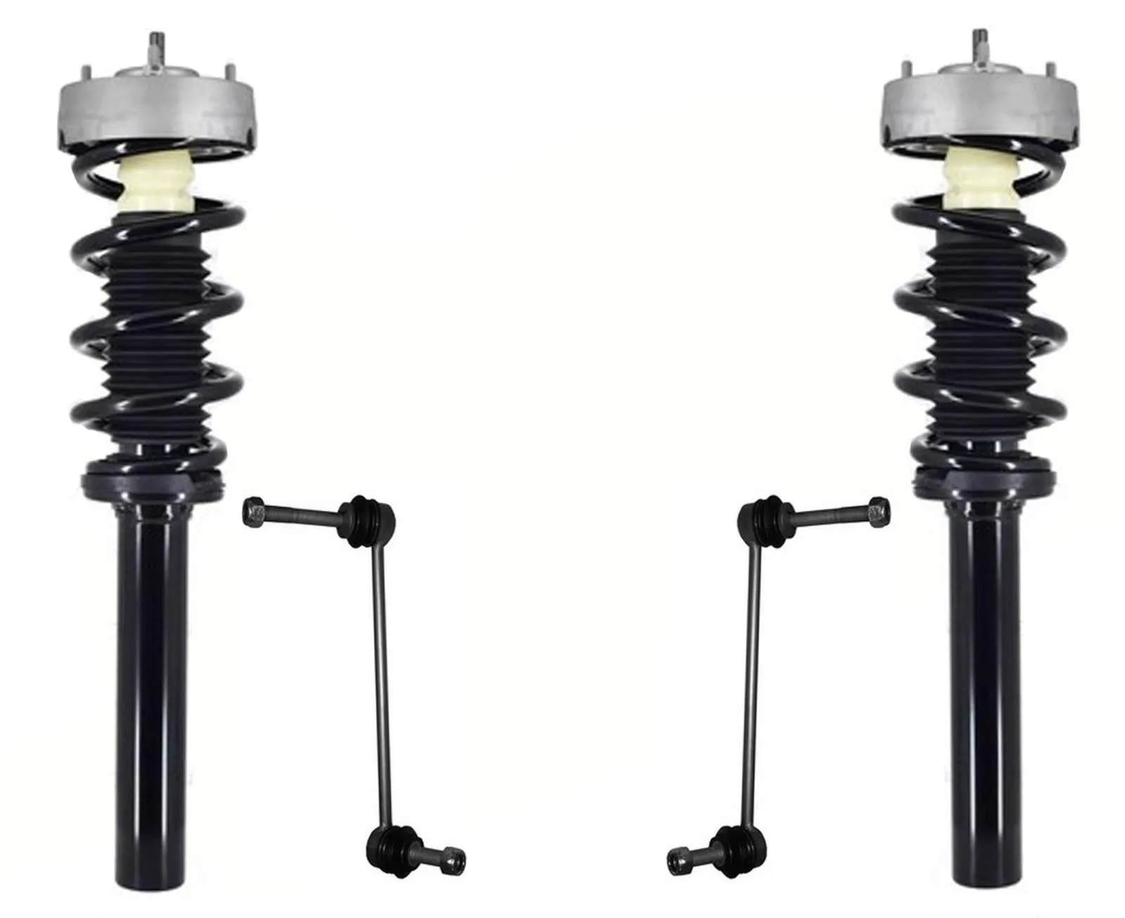 Front Struts Assembly & Links For BMW X5 sDrive35i Rear Wheel Drive 2014-2018