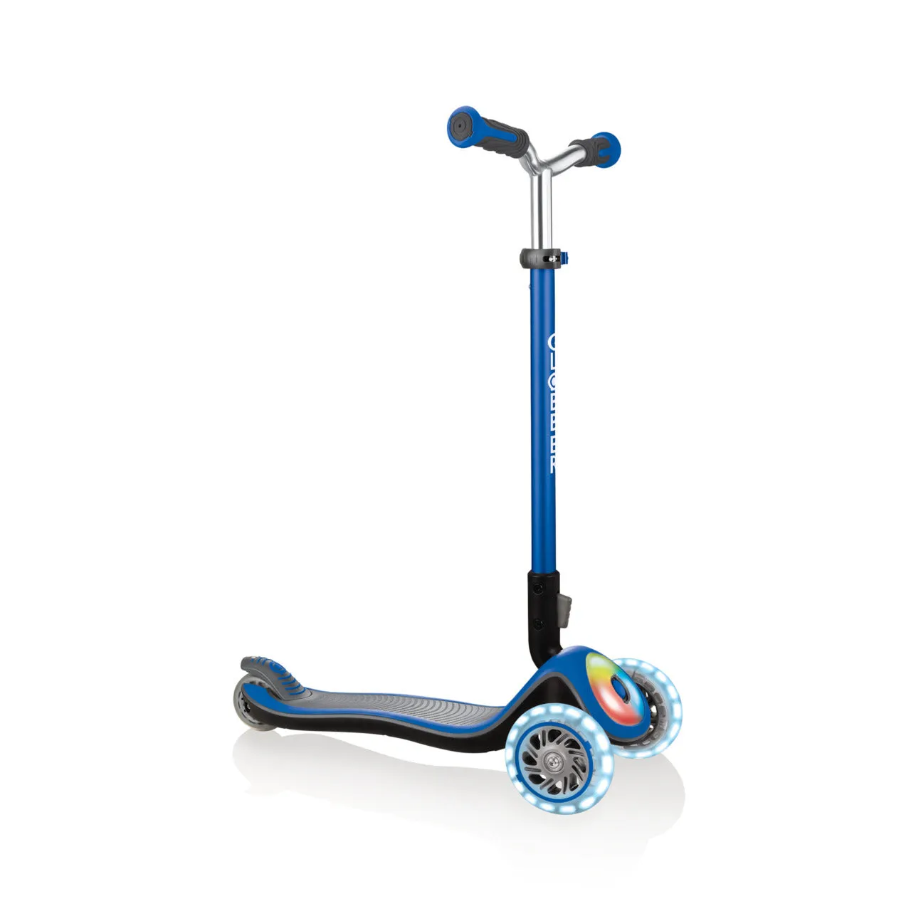GLOBBER ELITE PRIME LIGHTS SCOOTER - NAVY BLUE