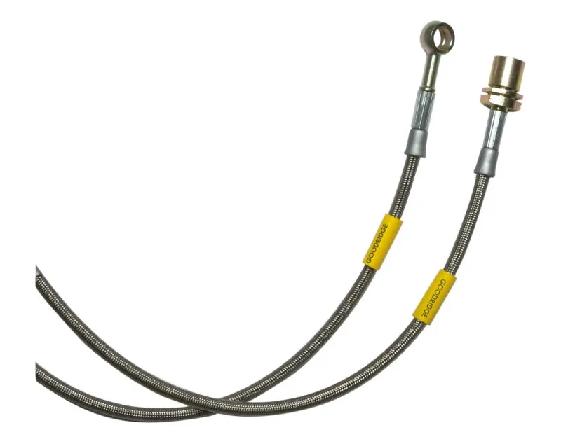 Goodridge Stainless Steel FRONT Brake Lines - 90-01 Subaru Legacy - 24212F