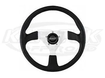GRANT 191-14 Formula 1 Steering Wheel 13-1/2" Dia. Black & Silver