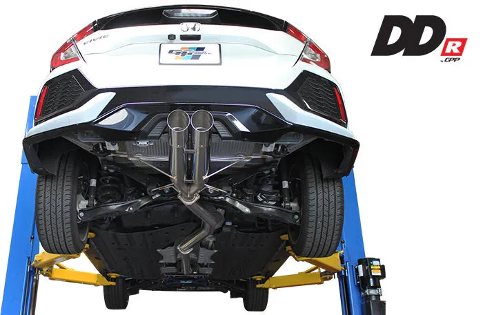 Greddy DD-R Cat-Back Exhaust for 17  Civic Sport HB