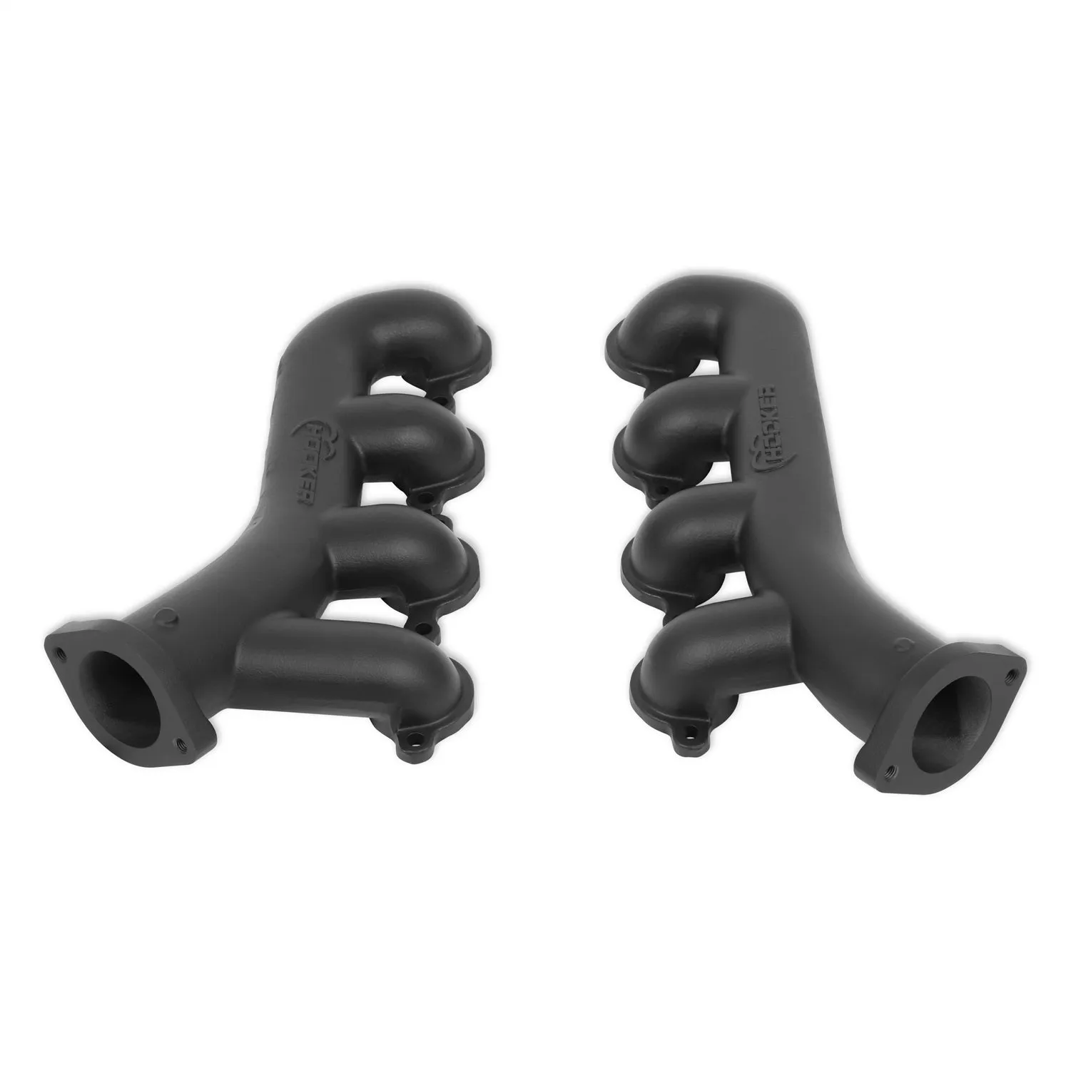 Hooker BlackHeart BlackHeart Exhaust Manifold - Black Ceramic-Coated - GM LS-Series (Pair)