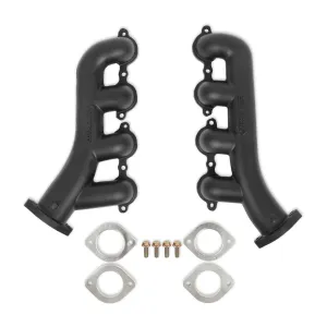 Hooker BlackHeart BlackHeart Exhaust Manifold - Black Ceramic-Coated - GM LS-Series (Pair)