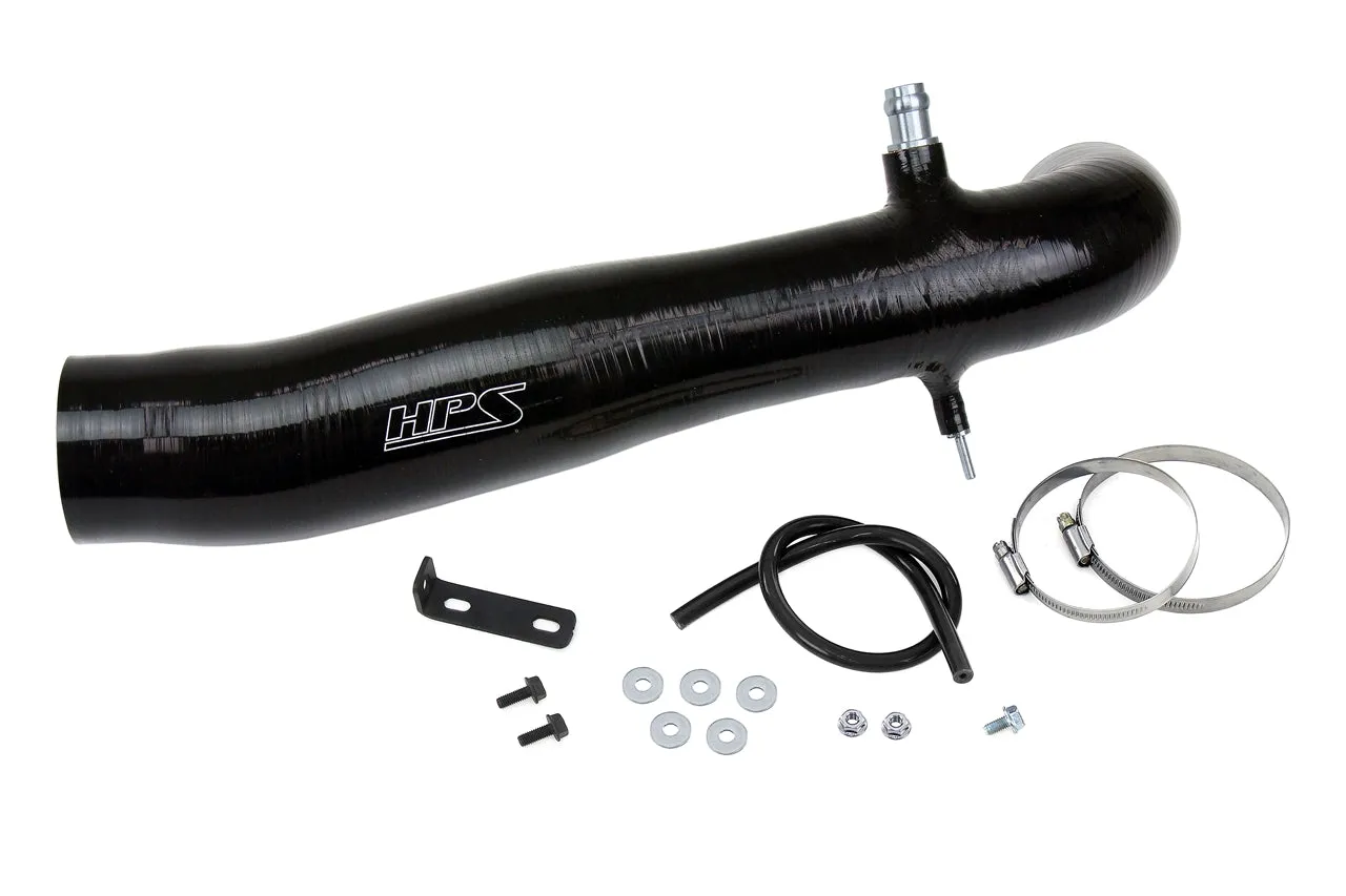 HPS Silicone Air Intake Hose Toyota Tacoma 2.7L 4Cyl (2005-2022) [Post MAF] Black