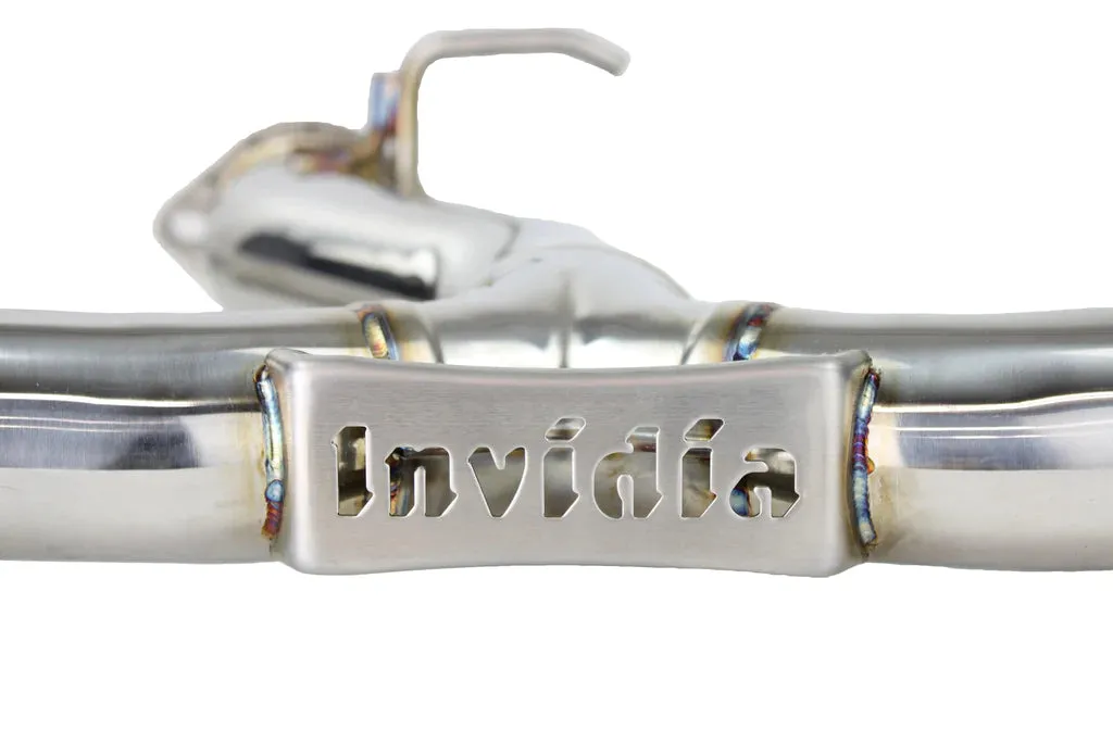 Invidia N1 Exhaust Subaru Legacy GT (2010-2012) Catback w/ Twin Outlet Single Layer Titanium Blue Tip