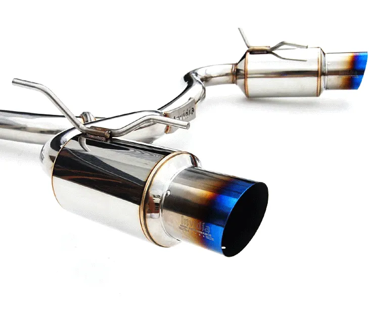 Invidia N1 Exhaust Subaru WRX STi Hatch (08-14) Catback w/ Resonator - Polished or Titanium Blue Tip