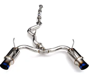 Invidia N1 Exhaust Subaru WRX STi Hatch (08-14) Catback w/ Resonator - Polished or Titanium Blue Tip