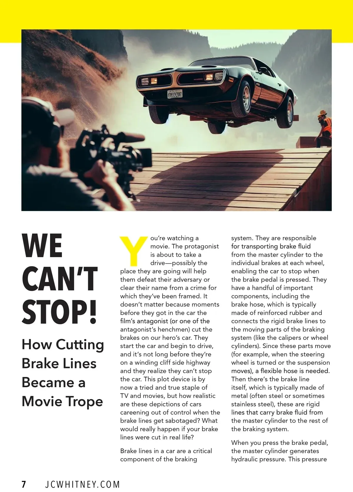 JC Whitney Magazine   Catalog Subscription