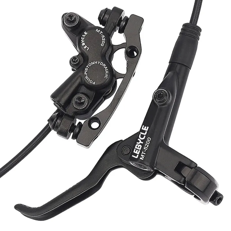 Lebycle MTB 4 Piston Hydraulic Disc Brake M840 With Metal Pad CNC Tech Mineral Oil For AM Enduro Bicycle E4 ZEE M8120