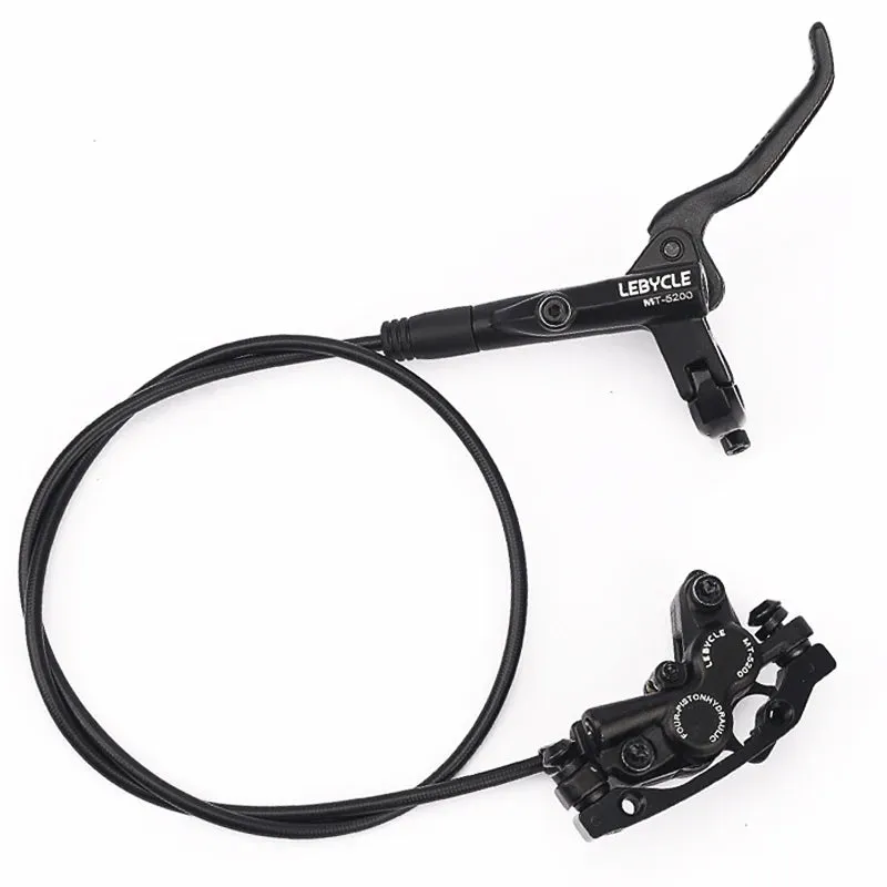 Lebycle MTB 4 Piston Hydraulic Disc Brake M840 With Metal Pad CNC Tech Mineral Oil For AM Enduro Bicycle E4 ZEE M8120