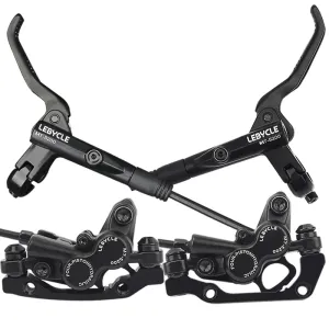 Lebycle MTB 4 Piston Hydraulic Disc Brake M840 With Metal Pad CNC Tech Mineral Oil For AM Enduro Bicycle E4 ZEE M8120