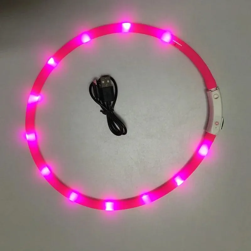 LED Dog Collar: Enhanced Night Safety & Visibility Gear for Pets