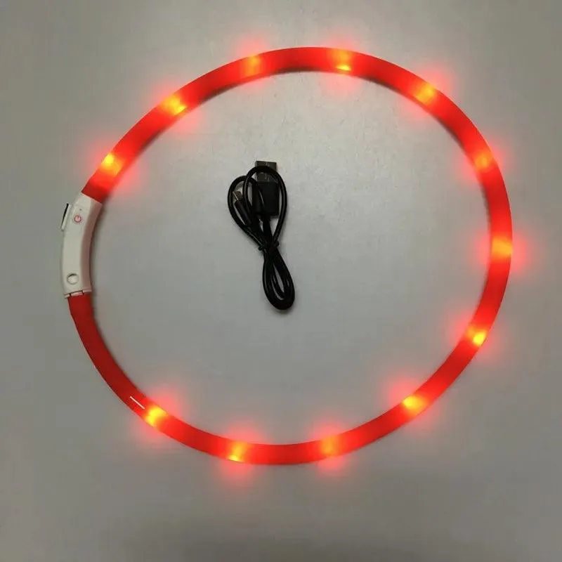LED Dog Collar: Enhanced Night Safety & Visibility Gear for Pets