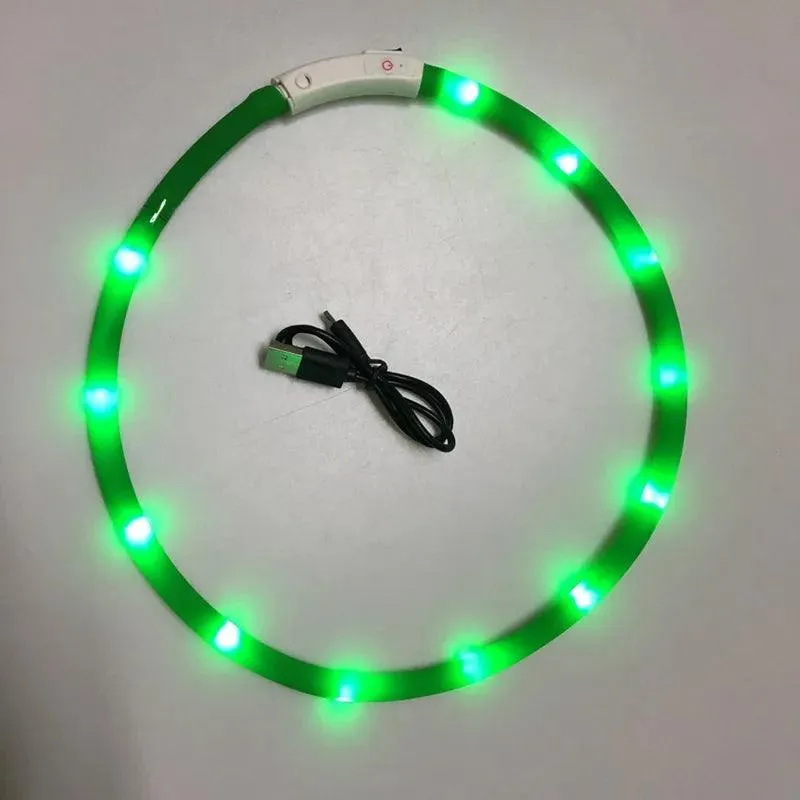LED Dog Collar: Enhanced Night Safety & Visibility Gear for Pets