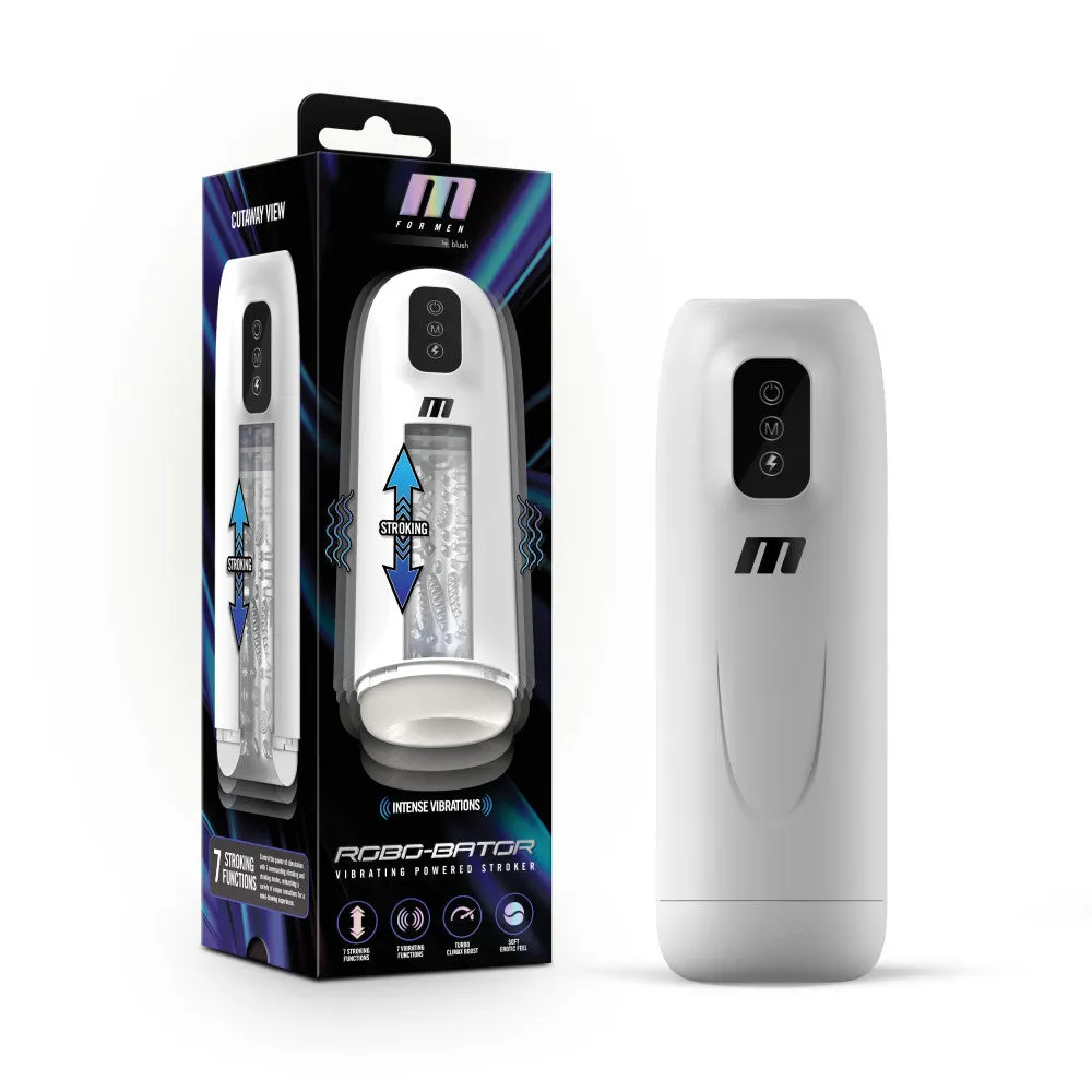 M For Men Robo-Bator -  Vibrating Auto Stroker