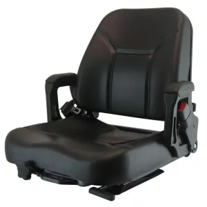 Nissan Forklift Suspension Seat – MX-175 with Seat Belt (no OPS Switch)