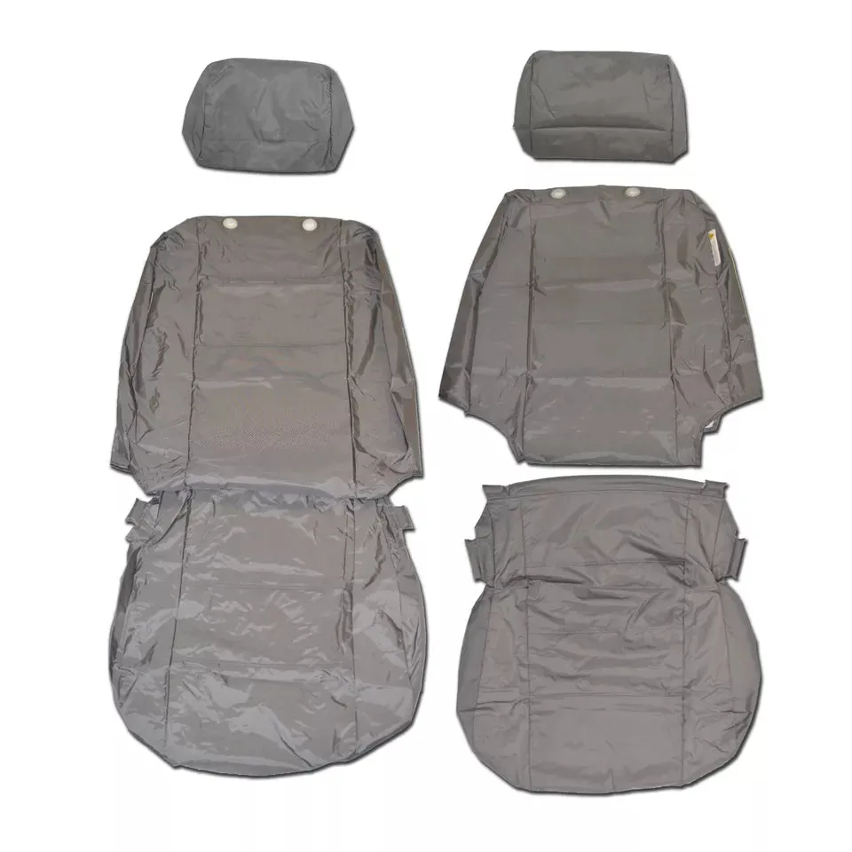 Nissan NV200 Front 1 1 INKA Fully Tailored Waterproof Seat Covers Grey MY09-19