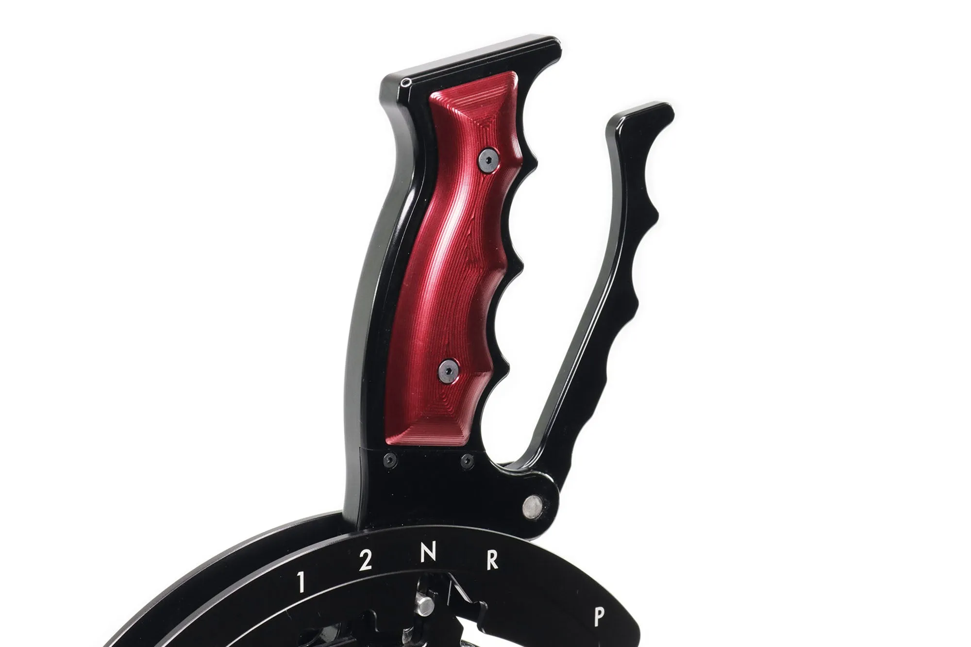 Operator Button Billet Grip Insert Set Red 16-144-06 (Button Not Included)