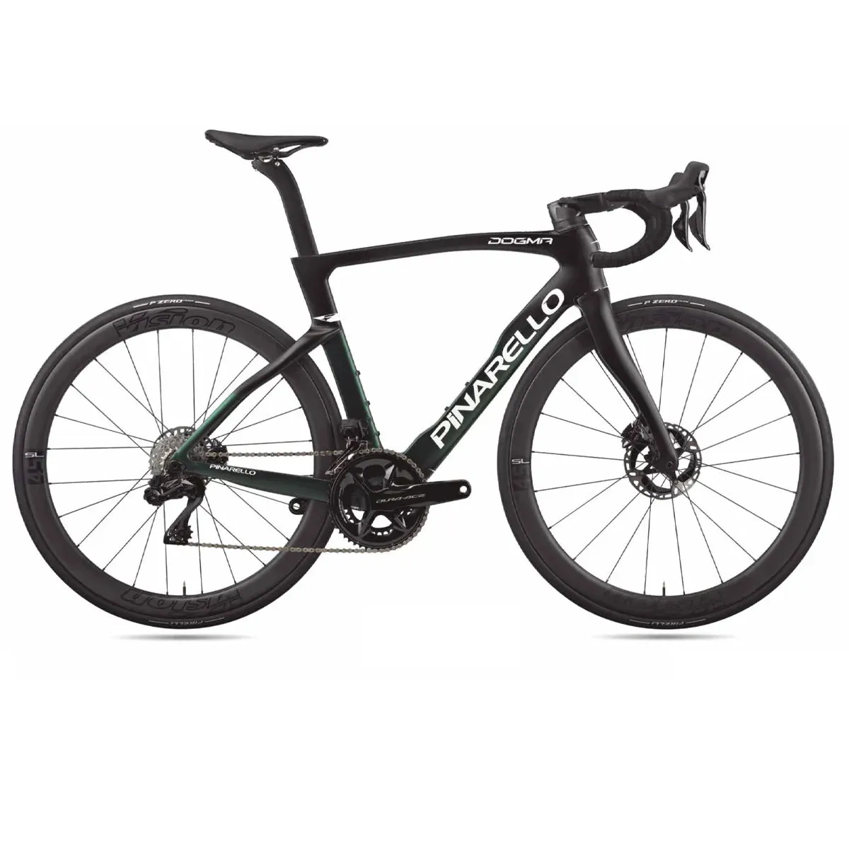 PINARELLO Dogma F Complete Bike Road Shimano Ultegra DI2 12s Disc - Racing Green