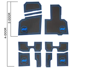 Precision Cut EVA Floor-Kit - POLARIS PRO R
