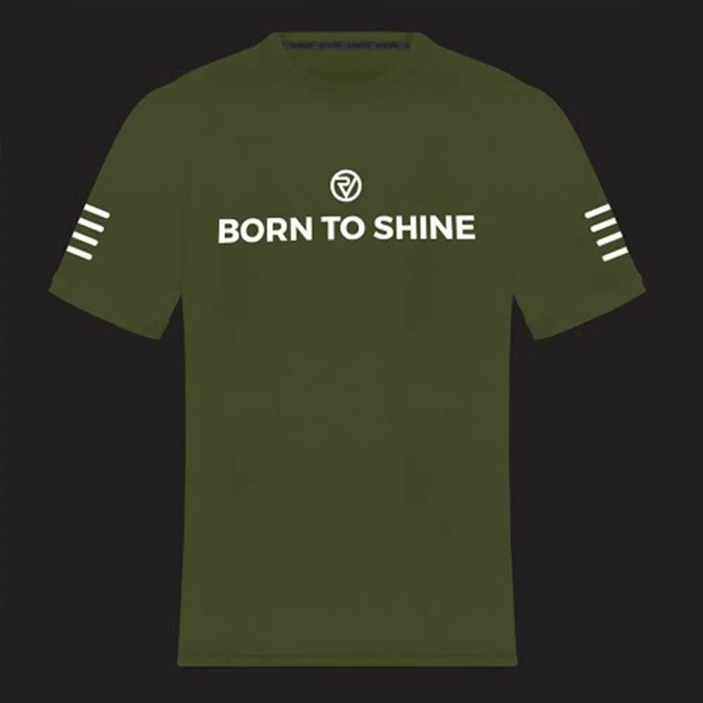 Proviz Mens Short Sleeve Top - Born to Shine