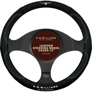 RMW Steering Wheel Cover Black