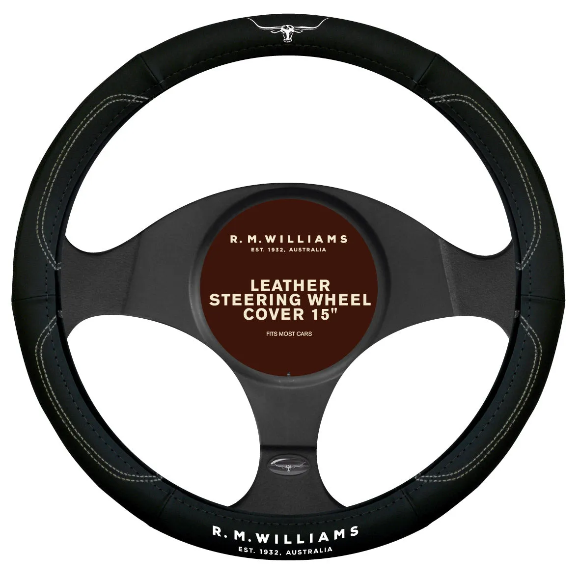 R.M.Williams 15 Steering Wheel Cover